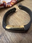 Fitbit Alta Hr Special Edition Gold   Black Large 22k Gold Plated