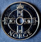 Norway 2015 Coin From Bank Roll - 100  Unc Money - Coins With Hole