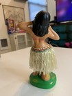 Vintage Hula Girl Dancer Nodder Bobble Chalkware 1950s 7    Made In Japan