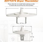 279973   3392519   8577274 Dryer Thermal Cut-off Fuse Kit For Whirlpool Kenmore