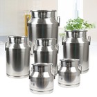 12l 20l 30l 40l 50l 60l Stainless Milk Can Pail Bucket Jug Oil Barrel Canister