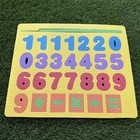 Verdes Toys Learn To Spell   Count Learning Kit   Soft Foam Letters numbers