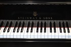 2016 Steinway M     Satin Ebony     Untouched     Storage Quiet      50 000