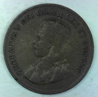 1923 Canada 1 Cent Very Good  Key Date Small Cent