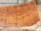 Eucalyptus Wood Slab Red Wood 36x12x2  Beautiful Figure Table Blank