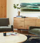 Article Madera Oak 65  Sideboard  Tv Console  Credenza