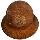Wwii British Zuckerman Civilian Helmet 1940 Blitz Home Front Relic