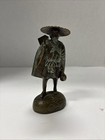 2 Asian Bronze Statues 5 3 4 X 2 Inches