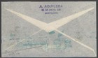 Uruguay 1930 Graf Zeppelin Saf Si61a Cover Lakehurst Chicago Pegasus 103390