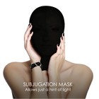 Black Spandex Full Hood Face Head Cover Role Play Sexy Unisex Mask Slave Costume
