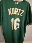Nick Kurtz Signed Athletics Nike Green Alternate Jersey Auto