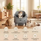 Automatic Cat Litter Box With Advanced Self-cleaning System