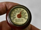 1940 s Vintage Tel-tru Cub Sub  Thermometer With Suction Cup Bakelite Body