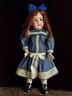 Antique German 24    Simon Halbig Wsk Wiesenthal Schindel Kallenberg Bisque Doll