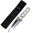 Crowstree Polished Stainless Tactical Dagger Hunting Combat Boot Knife   Sheath