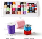 60pcs Mini Sewing Thread Spools And Bobbins Set For Sewing Machine  Hand Sewing
