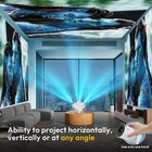 1080p Full Hd Mini Portable Projector Home Theater Cinema Video Movie Hdmi Usb