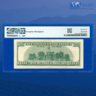 1996  100 Federal Reserve Note  Misalignment Error  Pmg 25  57580