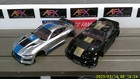 2 Afx Racing H o  Scale Slot Car Bodies Only Shebly Mustang Gt500h   Gt500kr