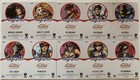 2018 Dc Comics Bombshells 2 Red Foil Parallel Star Power Chase Card Set St1 -10