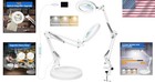 2-in-1 10x Magnifier With Clamp   Weighted Base - Perfect For Detailed Work