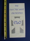 Electric Light Orchestra Elo 1971 U k  Emi Tr-fold Promotional Flyer  Lynne Wood