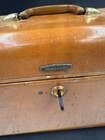 Vintage Samsonite Shwayder Bros Train Case Luggage Suitcase W Key