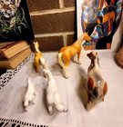 Five Vintage Porcelain Horses in Great Conditions