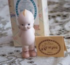 Vintage Enesco Kewpie - With Overshoes   Umbrella - New In Box - 94-  R o neill
