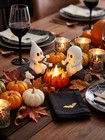 Cute Halloween Ghost Bonfire Candle Holder Halloween Decor  candles Not Included