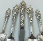 Love Disarmed By Reed   Barton Sterling Silver 5 Piece Dinner Size Place Setting