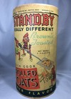 Vintage Standby Oats Box Palmer Cox Style Brownie Toasted Campfire Advertising