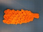 Handmade Crochet Scrubby Orange Wash Cloth Dish Cloth Kitchen Cleaning Scrubber