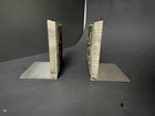 Vtg Pair Of Paul Evans Style Brutalist Mid Century Modern Bookends Matina Usa
