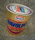 Vintage Texaco Havoline Super Premium Motor Oil Can Gold Metal  Piggy Bank
