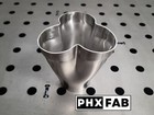 3 Into 1 Merge Collector 2  Inlet 2 75  Outlet 304 Stainless Steel Weld On