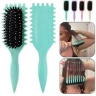 New Curly Hair Styling Brush For Men   Women Salon Detangling Comb Tool Curling