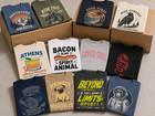 120 Graphic T-shirts Bulk Wholesale Reseller Lot Customer Returns Assorted