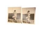 Vintage Black   White Baseball Player Photo Lot 