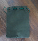Vintage Farmers And Merchants Fabric Drawstring Bank Money Bag  Hagerstown  Md