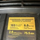 Dewalt 6 Gallon Pancake Style Portable Air Compressor 165 Psi Model D55167