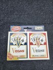 Vegas Brand Casino Quality Playing Cards 2 Decks Red Blue Poker Size Sealed