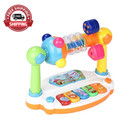Baby Piano Toys Kids Rotating Music Piano Keyboard With Light Sound  Musical  