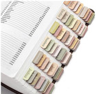 Laminated Bible Tabs  Bible Verse Stickers For Study