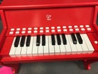 Hape Happy Grand Piano Toddler Wooden Musical Instrument Kids Red  No Charger