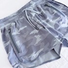 Athleta Girl All Play Camo 3  Shorts Size M 8 10 Drawstring Athletic Medium