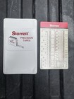 Starrett Precision Tools Vintage With Decimal Equivalency Chart