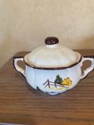 Santa Anita Ware Cream And Sugar      countryside     Pattern