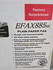 New In Box Brother Efax 885mc Plain Paper Fax Machine Message Center And Copier