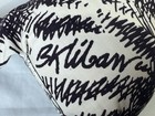 Vintage B Kliban Cat Red Sneakers Plush Pillow Stuffed Animal